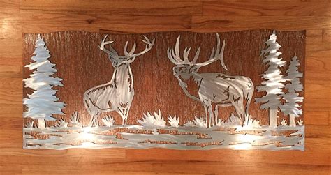 rustic metal artwork for walls